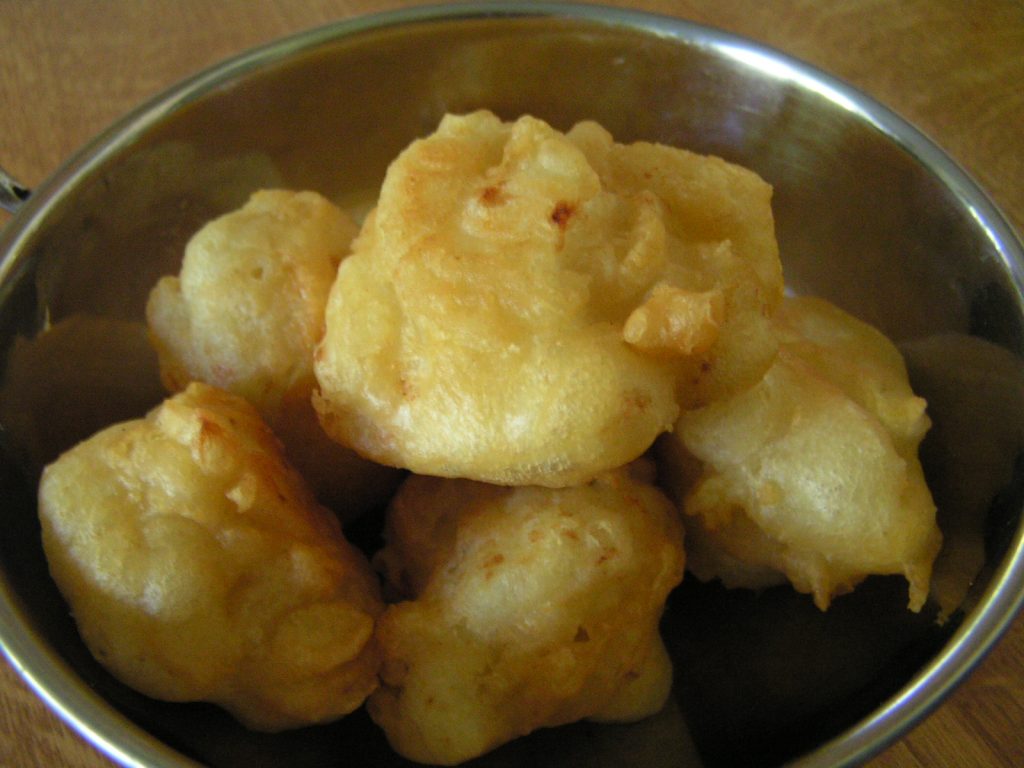 Cauliflower in batter What's the recipe today