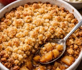 Apple crumble