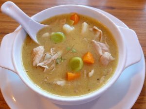 creamy chicken soup