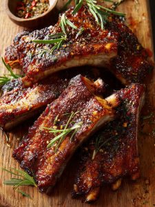 devilled pork ribs