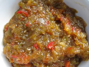 sweet onion and pepper relish 