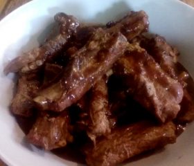 Chinese five spice spare ribs