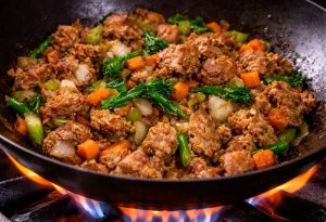braised chinese minced pork