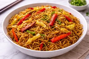 vegetarian singapore noodles