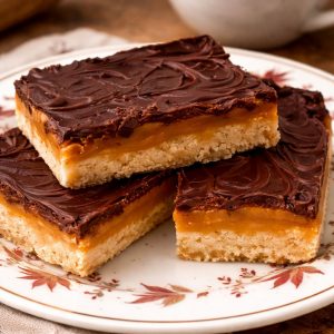 Savort caramel shortbread