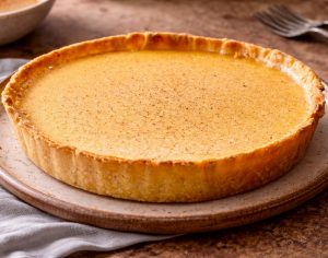 Egg custard tart