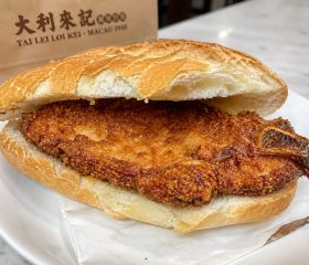 Macau pork chop bun