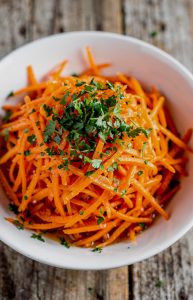 Carottes râpées