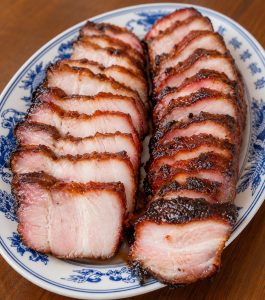 char siu belly pork 
