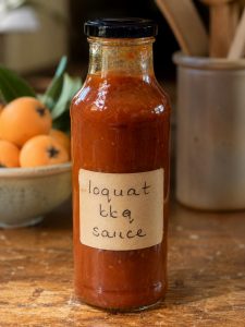 Loquat bbq sauce