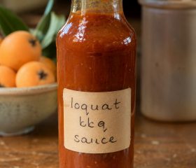 Loquat bbq sauce