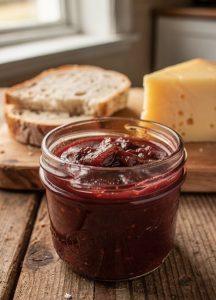 Easy rhubarb chutney