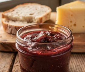 Easy rhubarb chutney